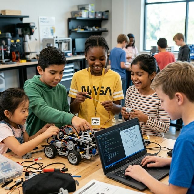 STEM program for early childhood education - Hands-on learning activities
